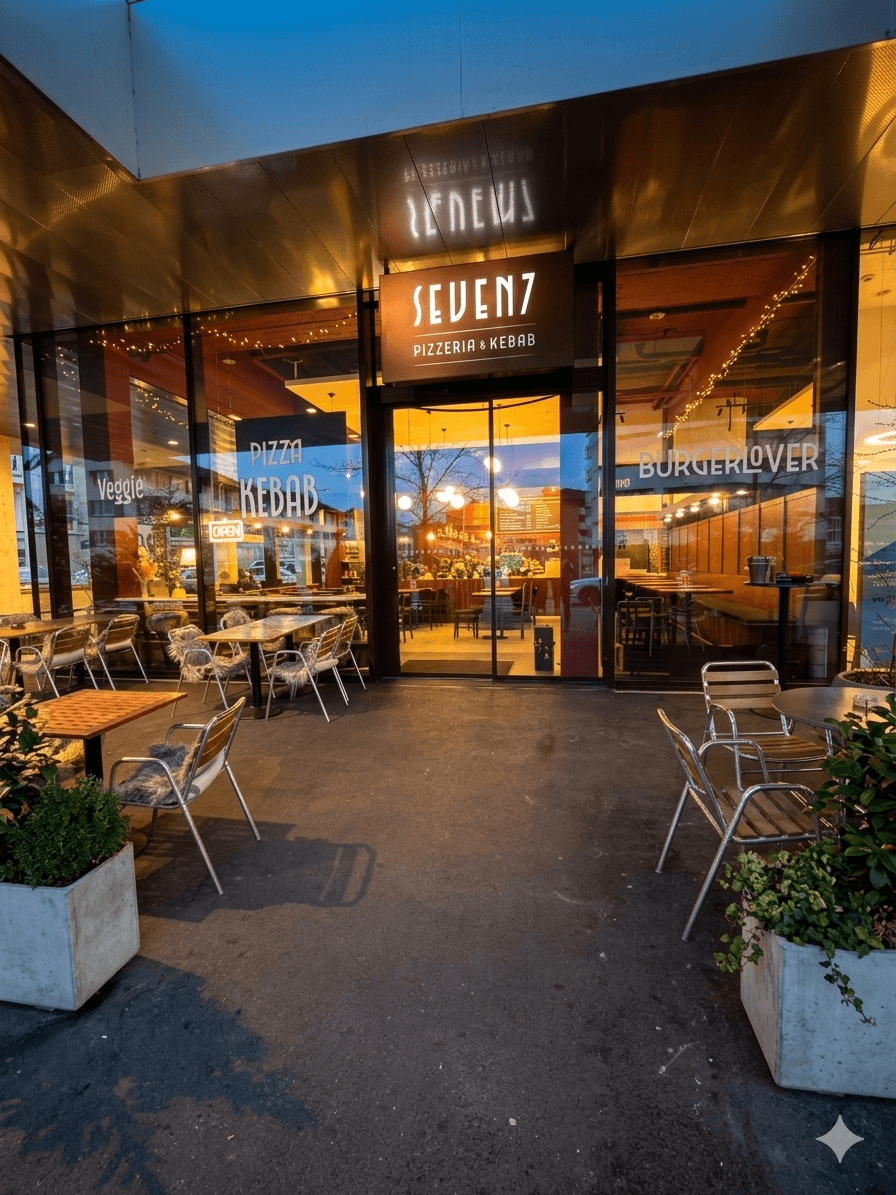 SEVEN7 Restaurant Exterior